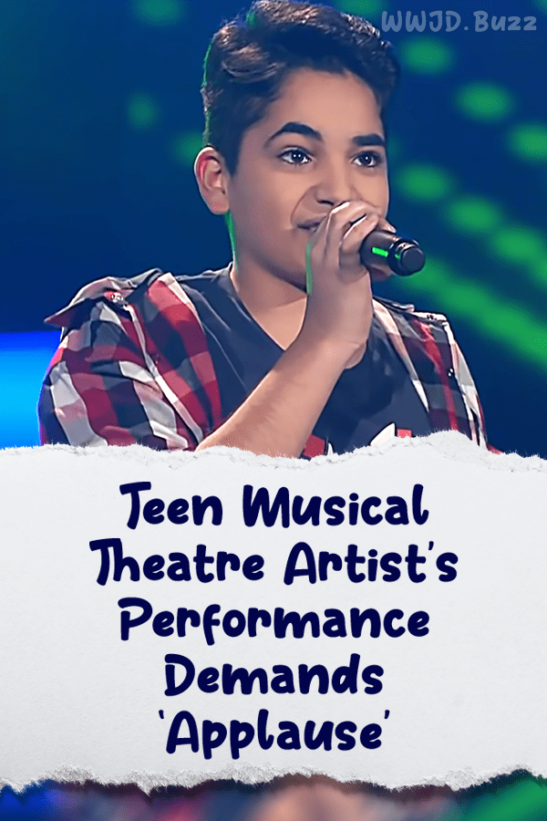 Teen Musical Theatre Artist\'s Performance Demands ‘Applause’