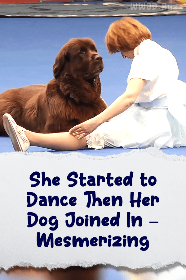 She Started to Dance Then Her Dog Joined In – Mesmerizing