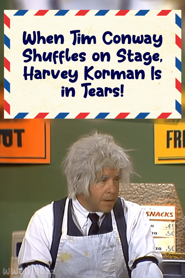 When Tim Conway Shuffles on Stage, Harvey Korman Is in Tears!