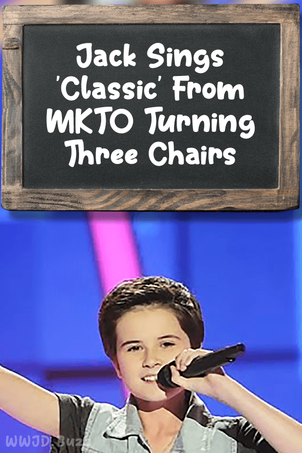 Jack Sings \'Classic\' From MKTO Turning Three Chairs