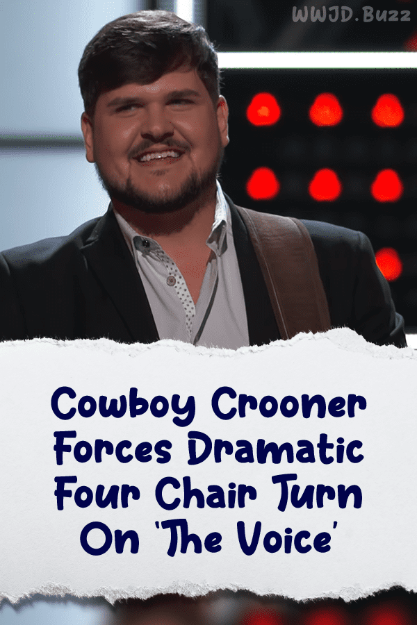 Cowboy Crooner Forces Dramatic Four Chair Turn On ‘The Voice’