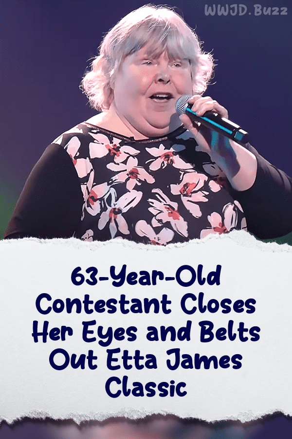 63-Year-Old Contestant Closes Her Eyes and Belts Out Etta James Classic