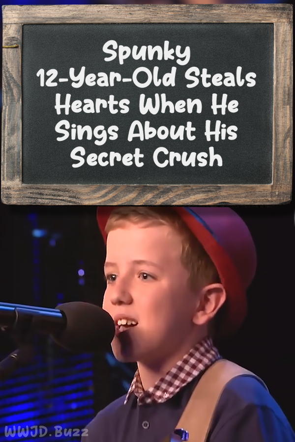 Spunky 12-Year-Old Steals Hearts When He Sings About His Secret Crush