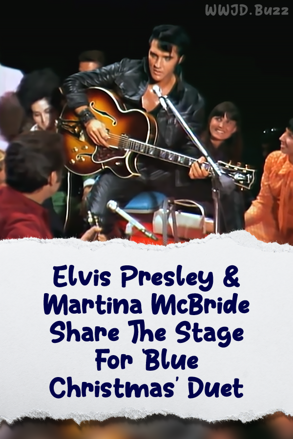 Elvis Presley & Martina McBride Share The Stage For ‘Blue Christmas\' Duet