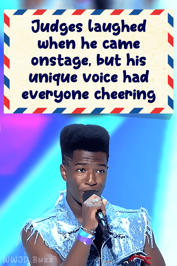 Judges laughed When He Came Onstage, But His Unique Voice Had Everyone Cheering