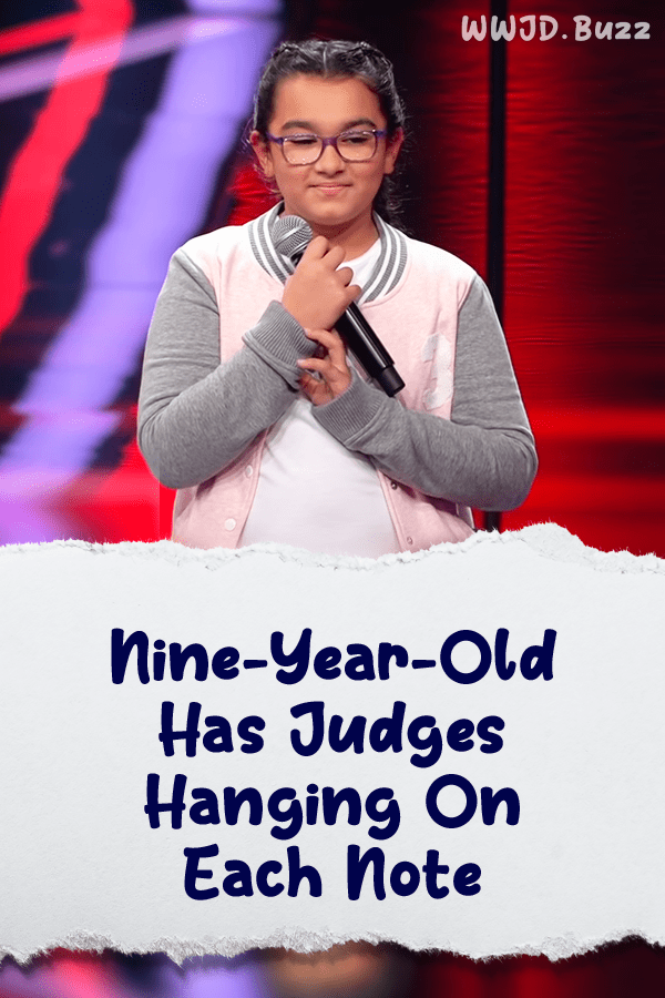 Nine-Year-Old Has Judges Hanging On Each Note