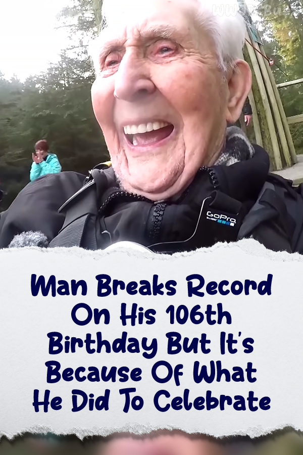 Man Breaks Record On His 106th Birthday But It\'s Because Of What He Did To Celebrate