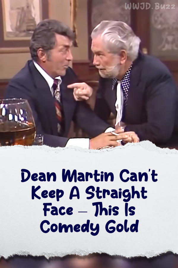Dean Martin Can\'t Keep A Straight Face – This Is Comedy Gold