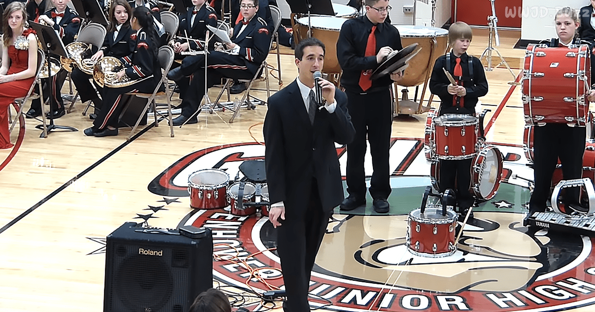 Kid Drops Cymbal During National Anthem, But His Next Move Totally Saves The Show WWJD
