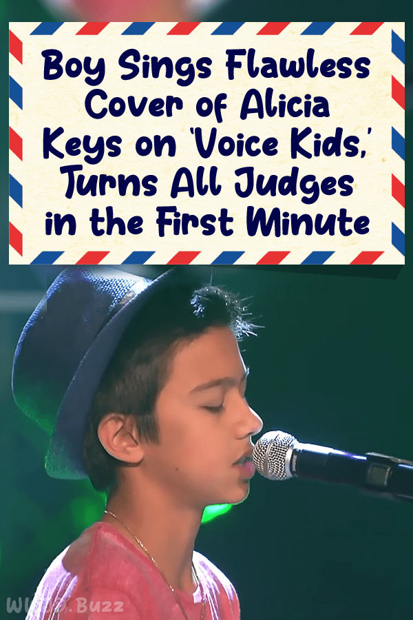 Boy Sings Flawless Cover of Alicia Keys on ‘Voice Kids,’ Turns All Judges in the First Minute