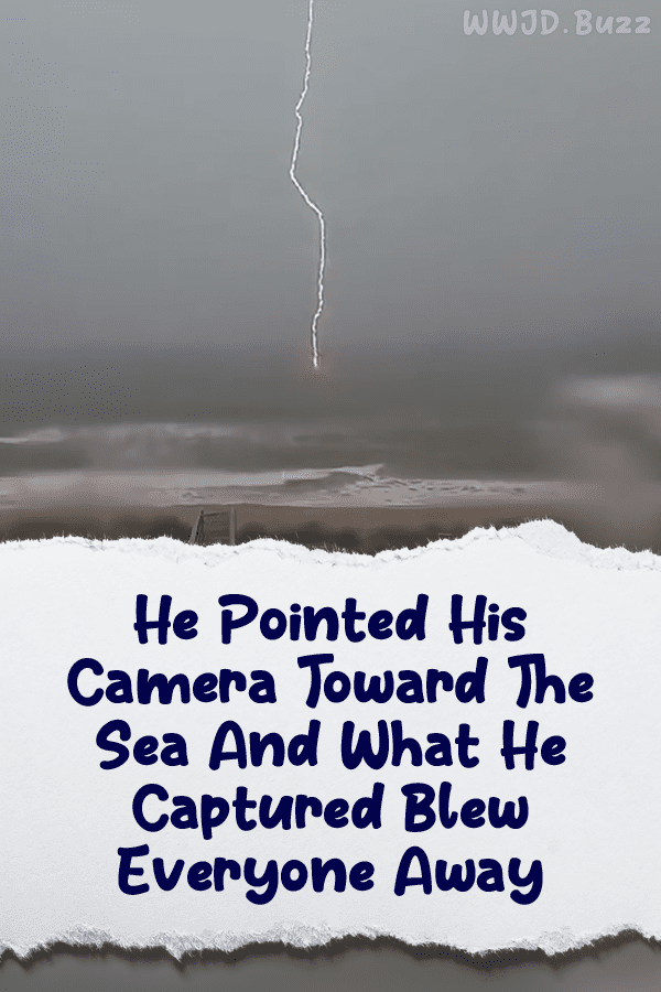 He Pointed His Camera Toward The Sea And What He Captured Blew Everyone Away