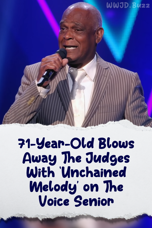71-Year-Old Blows Away The Judges With ‘Unchained Melody’ on The Voice Senior