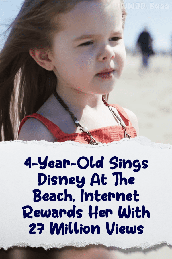 4-Year-Old Sings Disney At The Beach, Internet Rewards Her With 27 Million Views