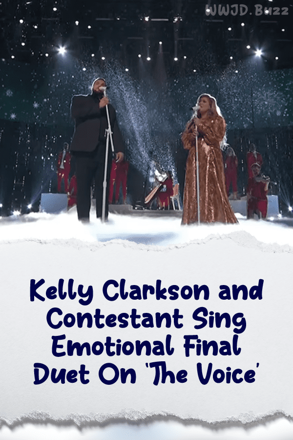 Kelly Clarkson and Contestant Sing Emotional Final Duet On ‘The Voice’