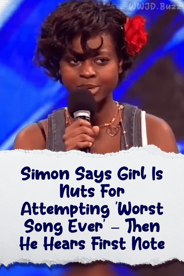 Simon Says Girl Is Nuts For Attempting \'Worst Song Ever\' – Then He Hears First Note