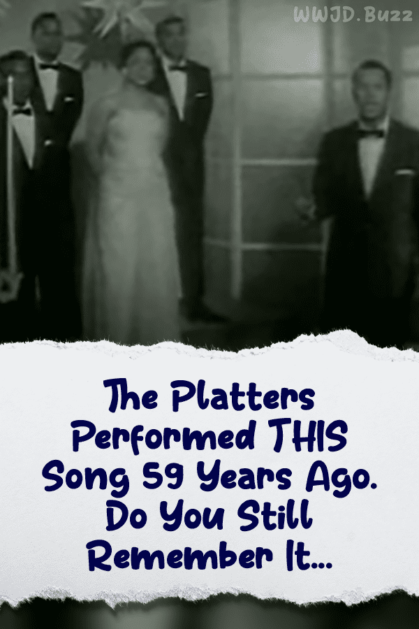 The Platters Performed THIS Song 59 Years Ago. Do You Still Remember It...