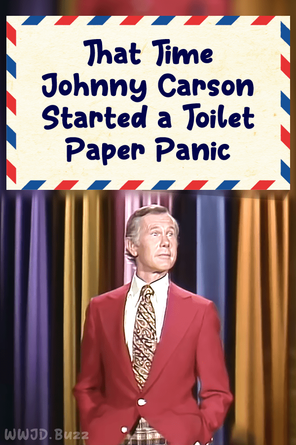 That Time Johnny Carson Started a Toilet Paper Panic