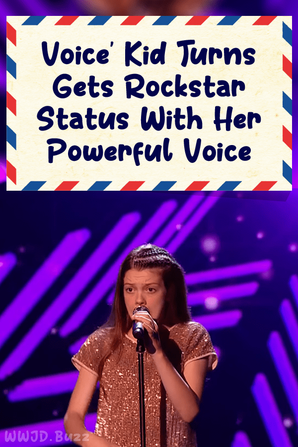 \'Voice\' Kid Turns Gets Rockstar Status With Her Powerful Voice