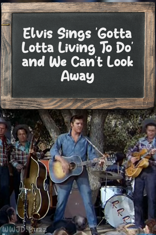 Elvis Sings \'Gotta Lotta Living To Do\' and We Can\'t Look Away