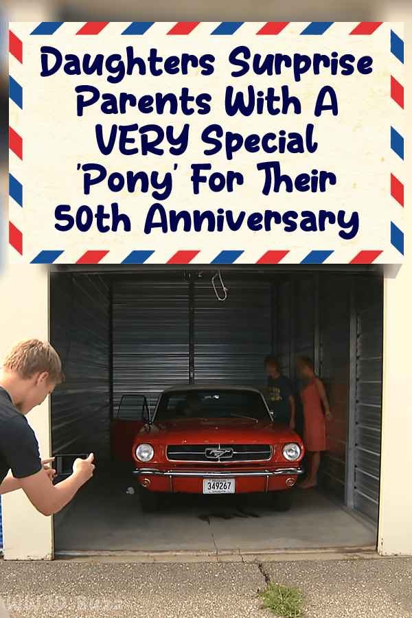 Daughters Surprise Parents With A VERY Special \'Pony\' For Their 50th Anniversary