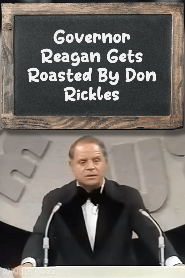 Governor Reagan Gets Roasted By Don Rickles