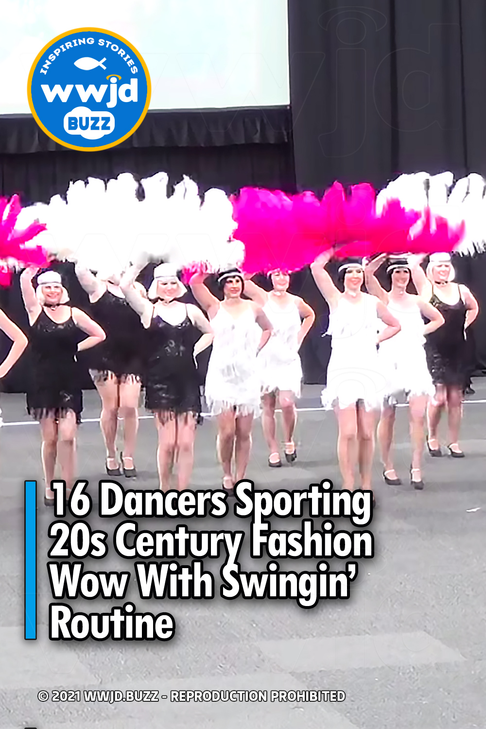16 Dancers Sporting 20s Century Fashion Wow With Swingin’ Routine