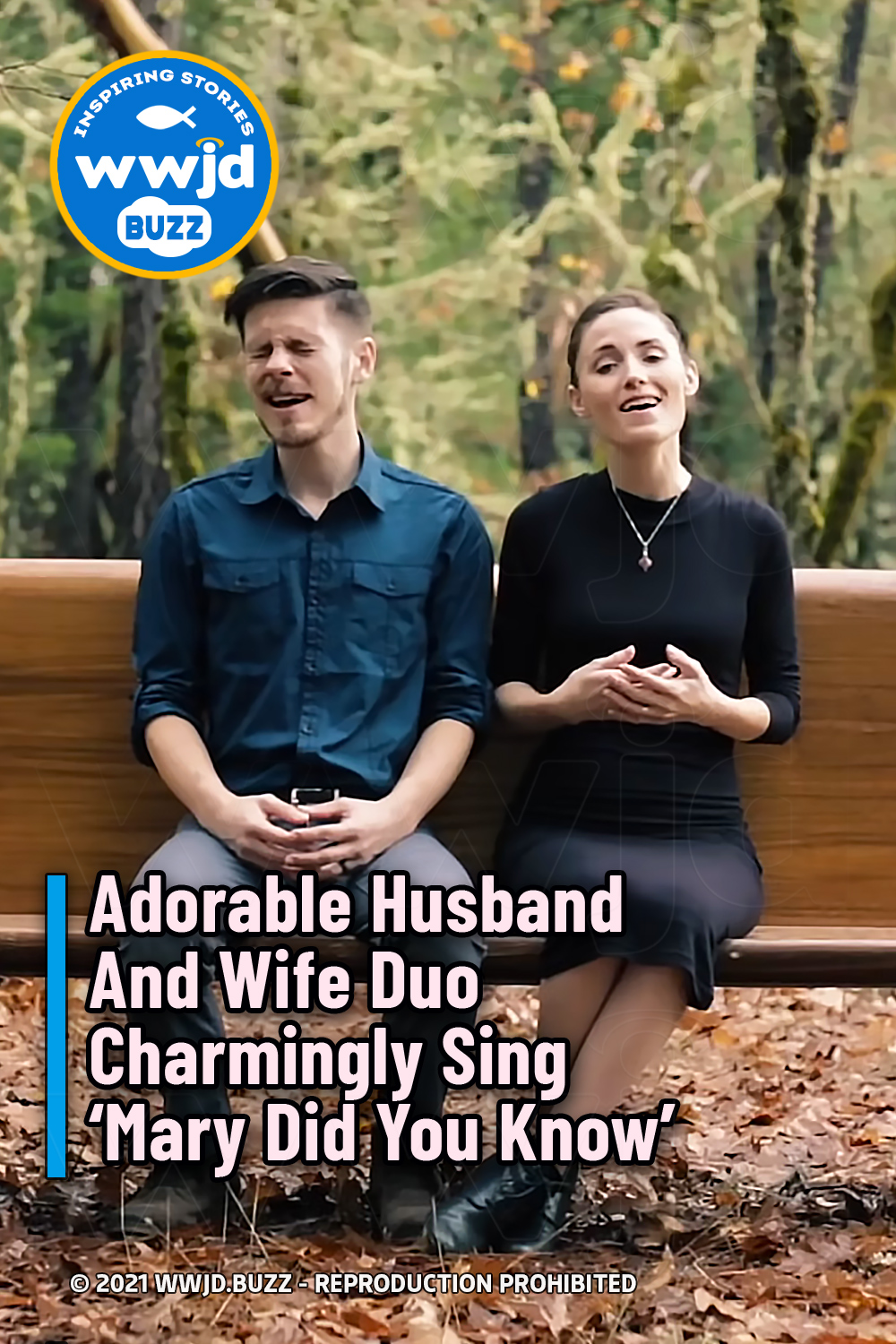 Adorable Husband And Wife Duo Charmingly Sing ‘Mary Did You Know’