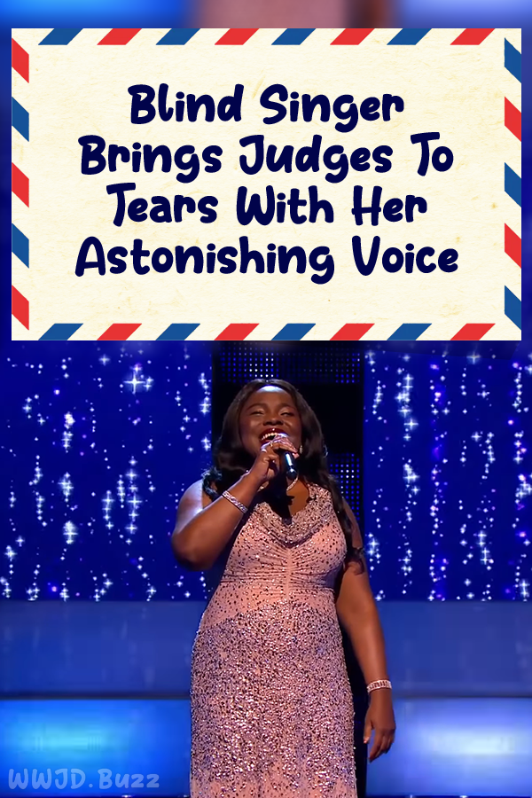 Blind Singer Brings Judges To Tears With Her Astonishing Voice