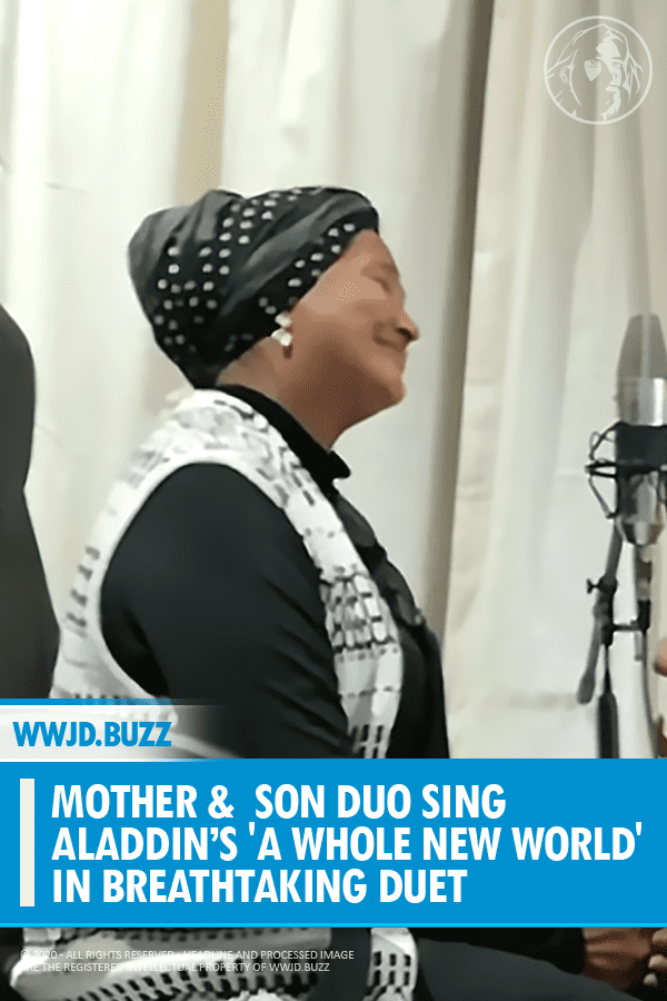 Mother &  Son Duo Sing Aladdin’s \'A Whole New World\' In Breathtaking Duet