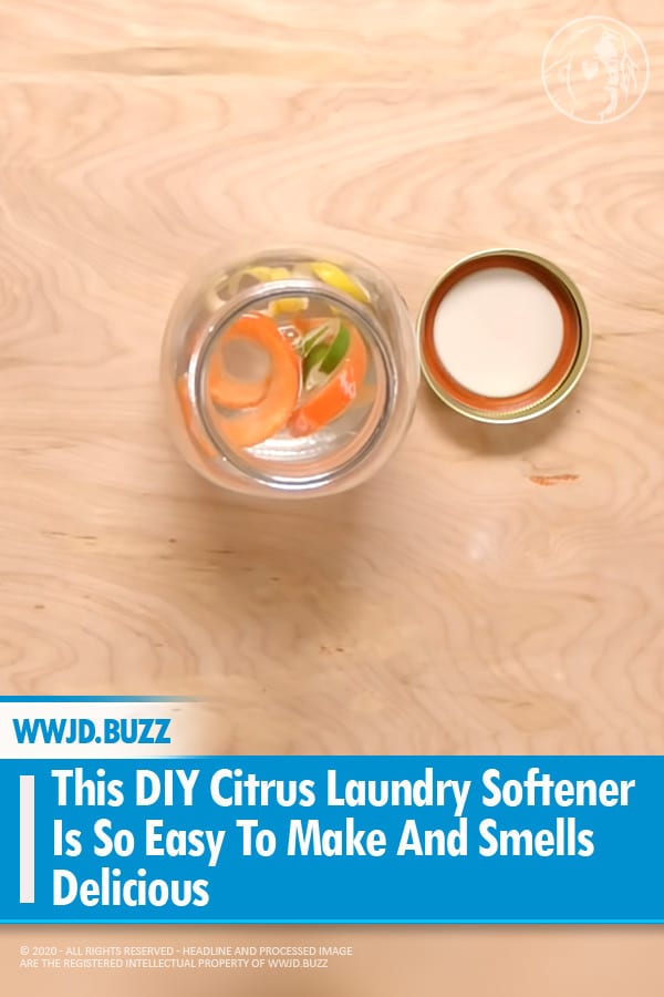 This DIY Citrus Laundry Softener Is So Easy To Make And Smells Delicious