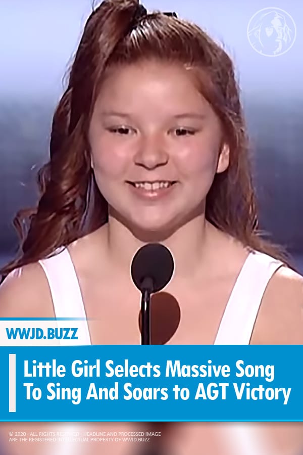Little Girl Selects Massive Song To Sing And Soars to AGT Victory