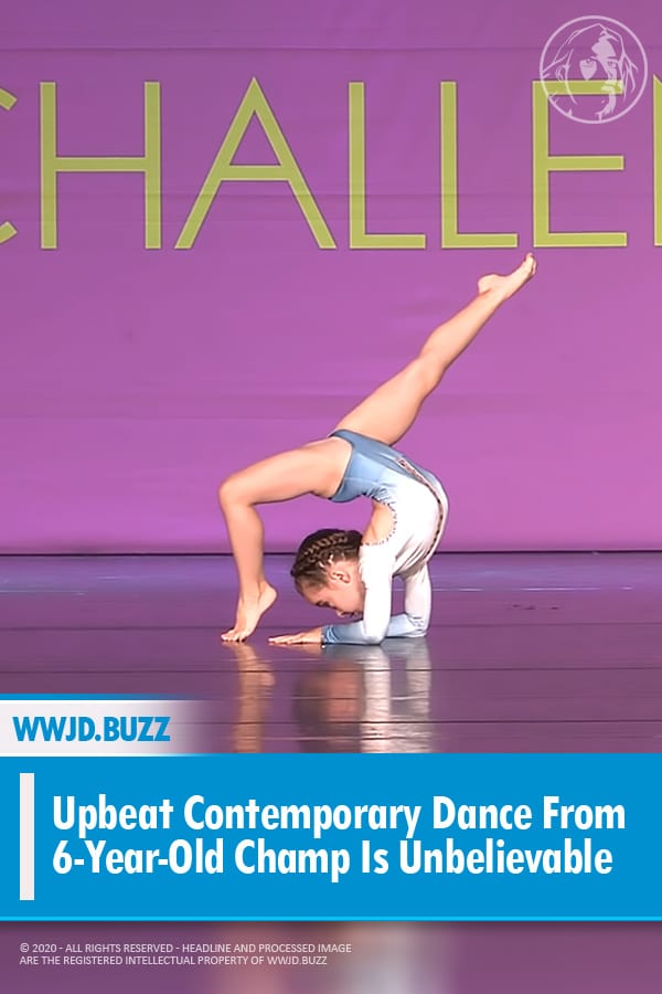 Upbeat Contemporary Dance From 6-Year-Old Champ Is Unbelievable