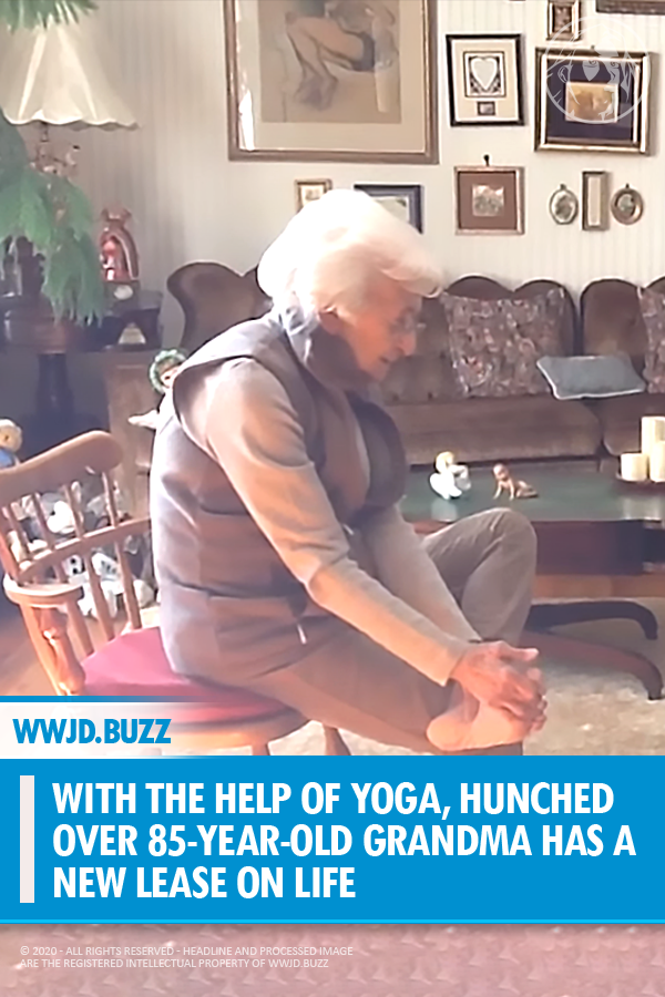 With the Help of Yoga, Hunched Over 85-Year-Old Grandma Has a New Lease on Life