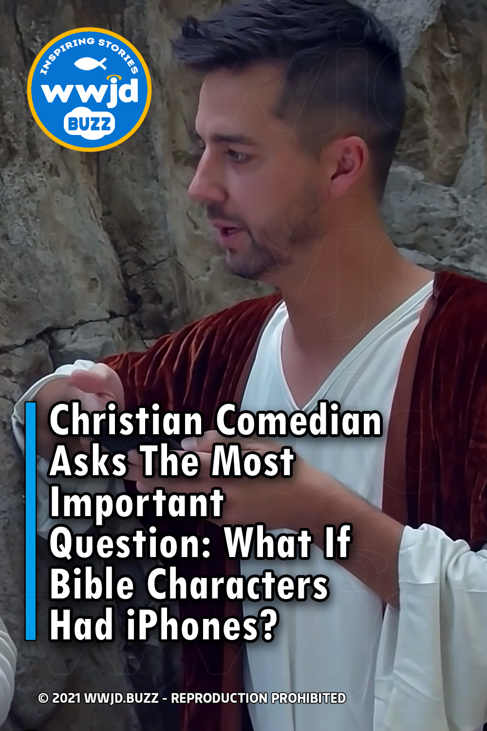 Christian Comedian Asks The Most Important Question: What If Bible Characters Had iPhones?