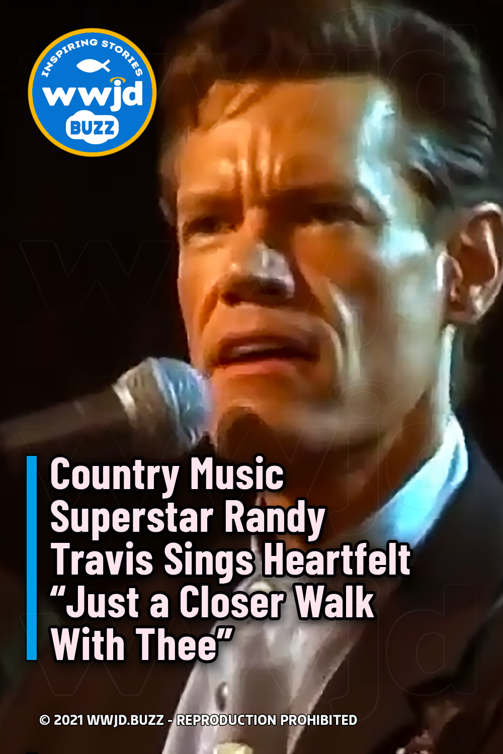 Country Music Superstar Randy Travis Sings Heartfelt “Just a Closer Walk With Thee”