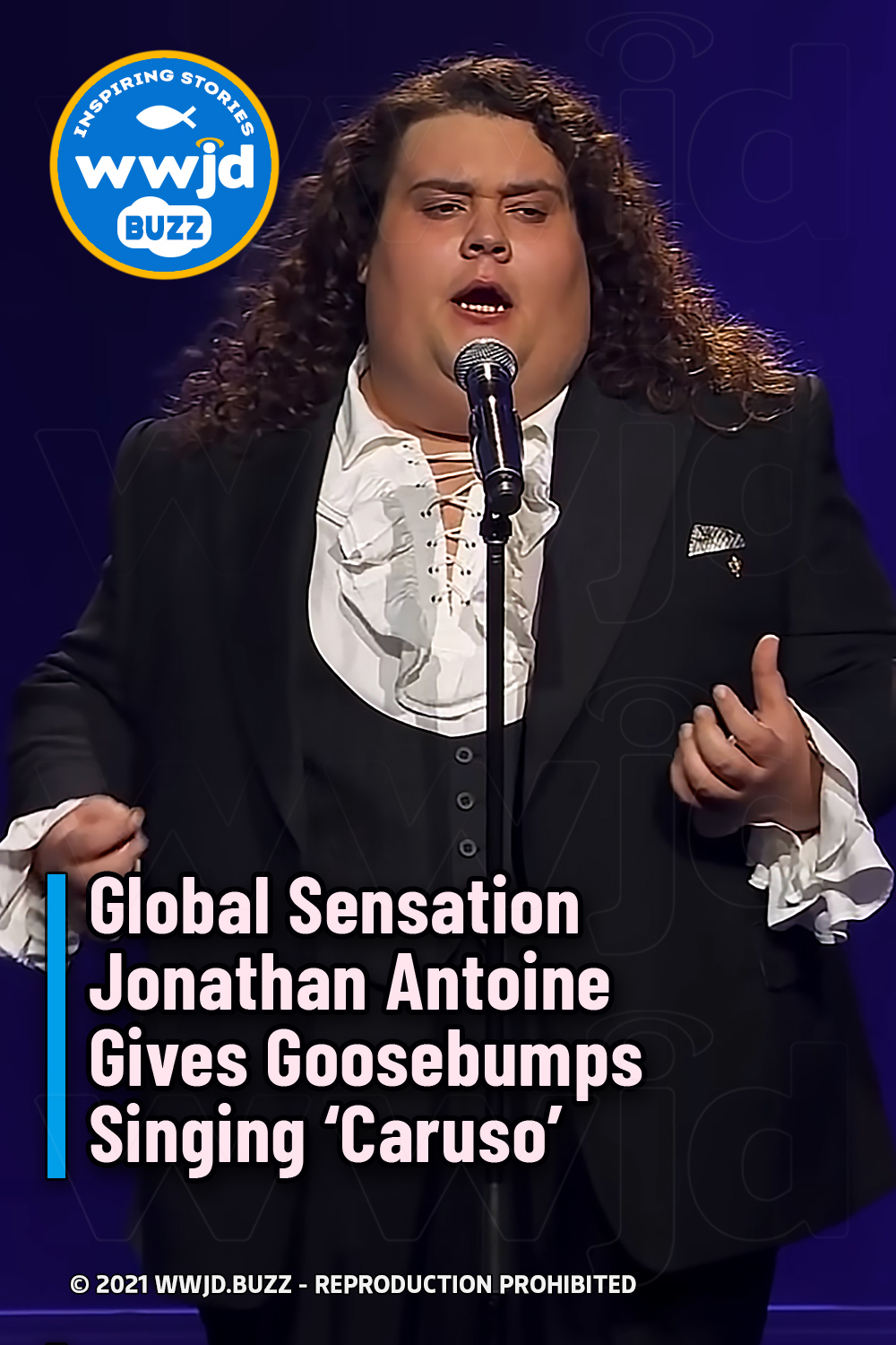 Global Sensation Jonathan Antoine Gives Goosebumps Singing \'Caruso\'