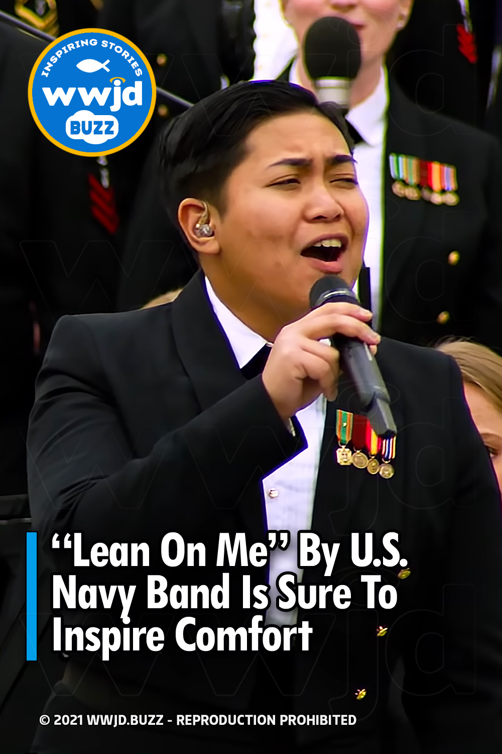 “Lean On Me” By U.S. Navy Band Is Sure To Inspire Comfort