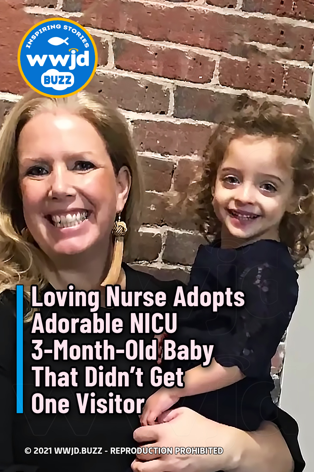 Loving Nurse Adopts Adorable NICU 3-Month-Old Baby That Didn’t Get One Visitor