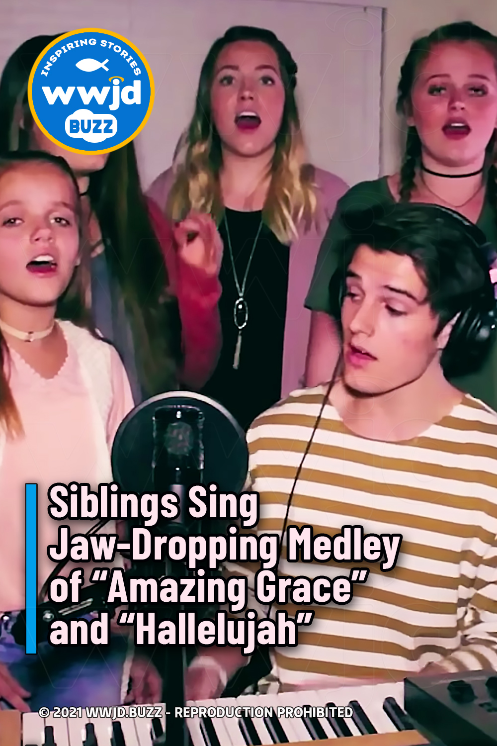 Siblings Sing Jaw-Dropping Medley of “Amazing Grace” and “Hallelujah”