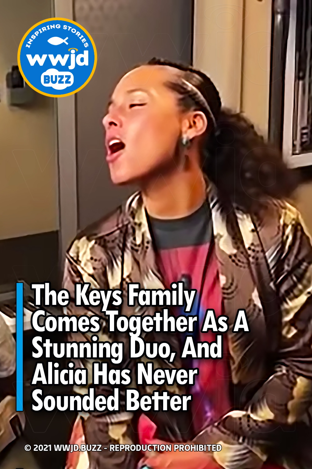 The Keys Family Comes Together As A Stunning Duo, And Alicia Has Never Sounded Better