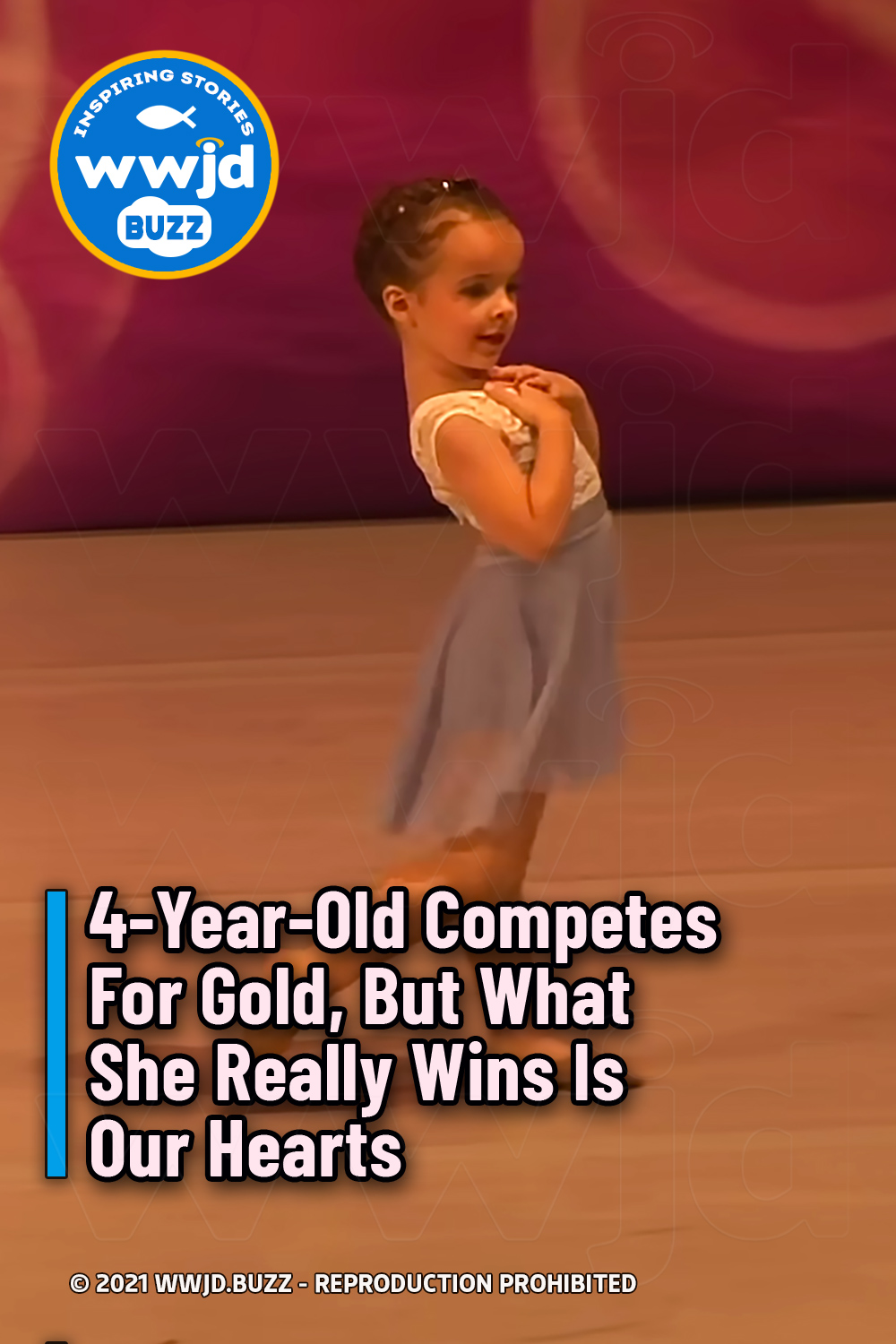4-Year-Old Competes For Gold, But What She Really Wins Is Our Hearts