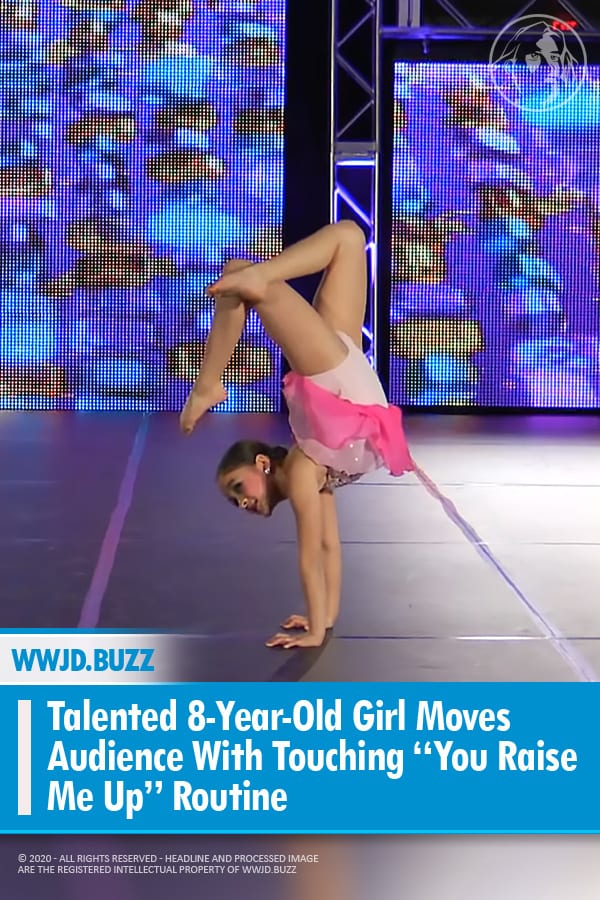 Talented 8-Year-Old Girl Moves Audience With Touching “You Raise Me Up” Routine