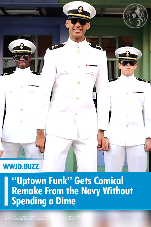 “Uptown Funk” Gets Comical Remake From the Navy Without Spending a Dime