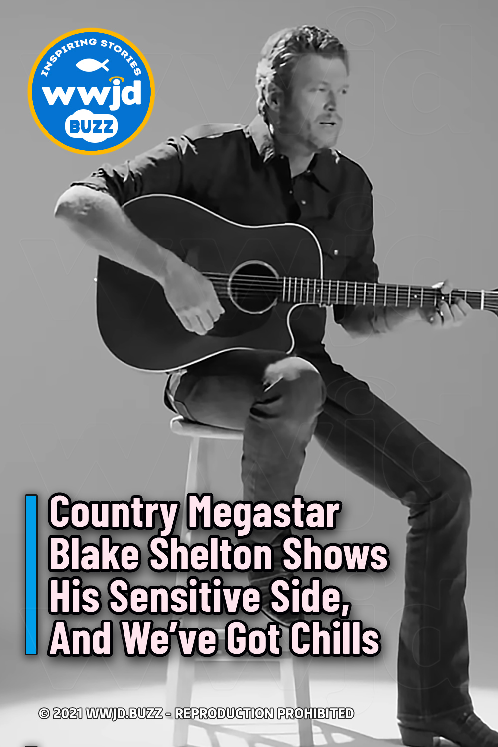 Country Megastar Blake Shelton Shows His Sensitive Side, And We’ve Got Chills