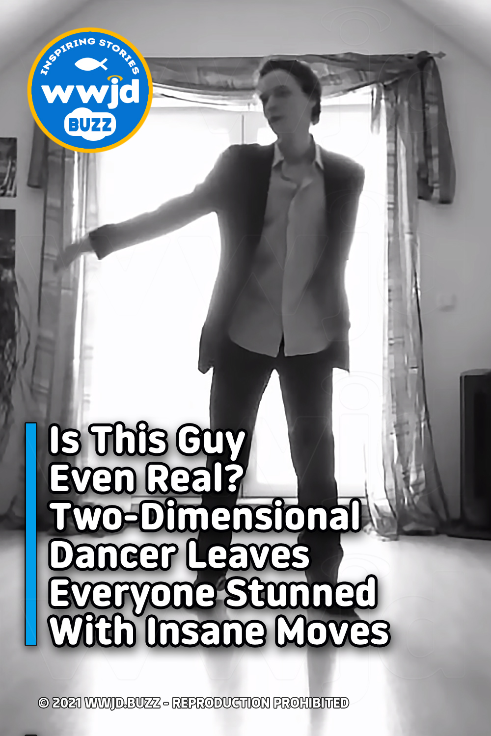 Is This Guy Even Real? Two-Dimensional Dancer Leaves Everyone Stunned With Insane Moves