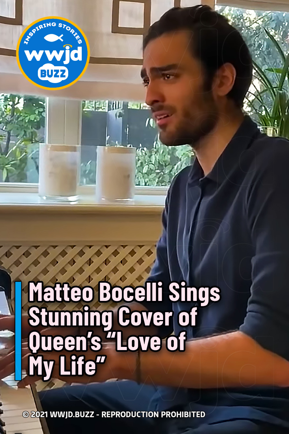 Matteo Bocelli Sings Stunning Cover of Queen’s “Love of My Life”