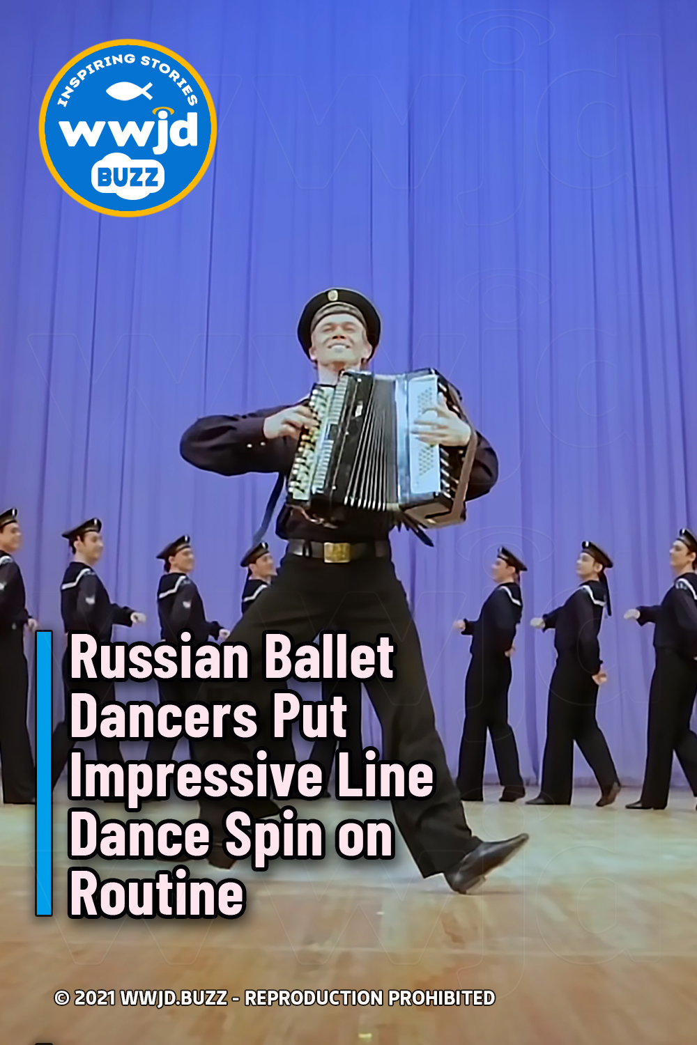 Russian Ballet Dancers Put Impressive Line Dance Spin on Routine