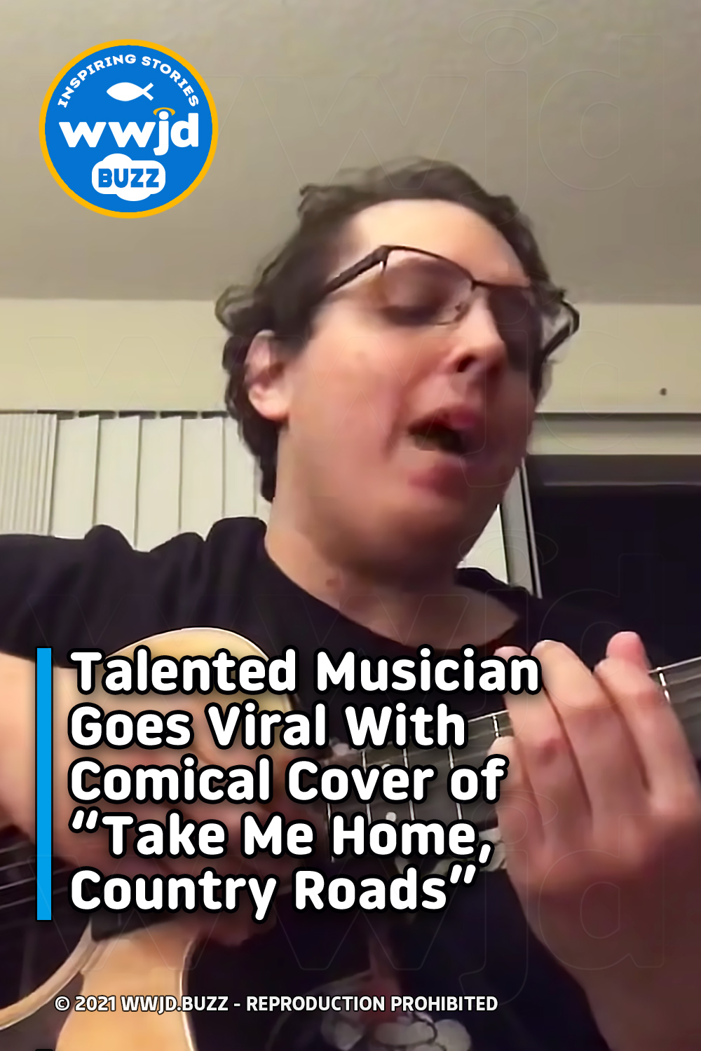 Talented Musician Goes Viral With Comical Cover of “Take Me Home, Country Roads”