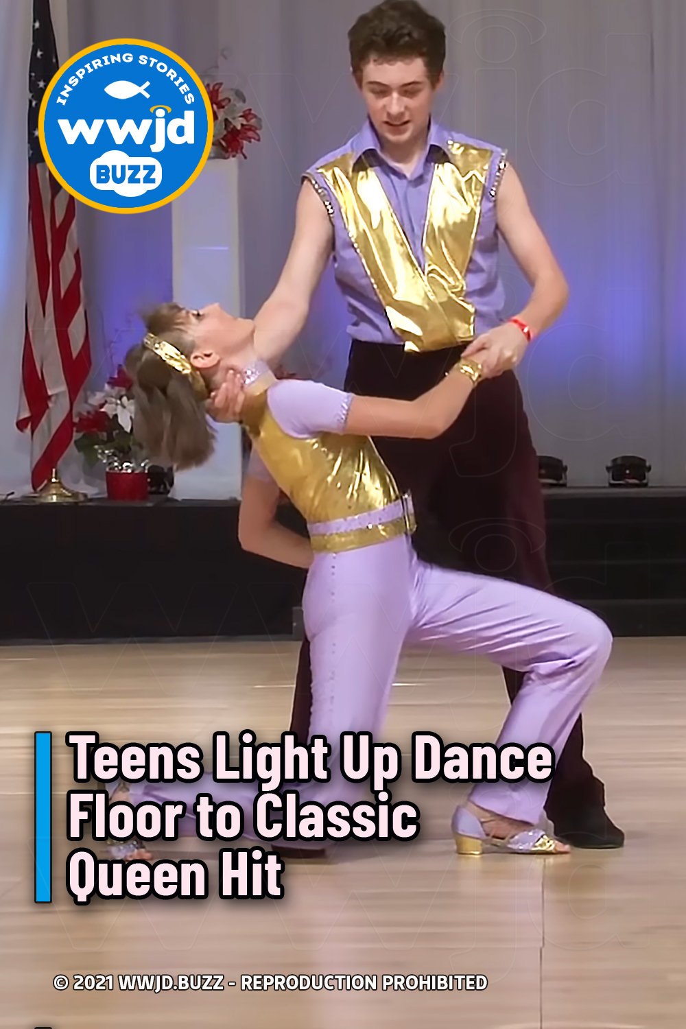 Teens Light Up Dance Floor to Classic Queen Hit