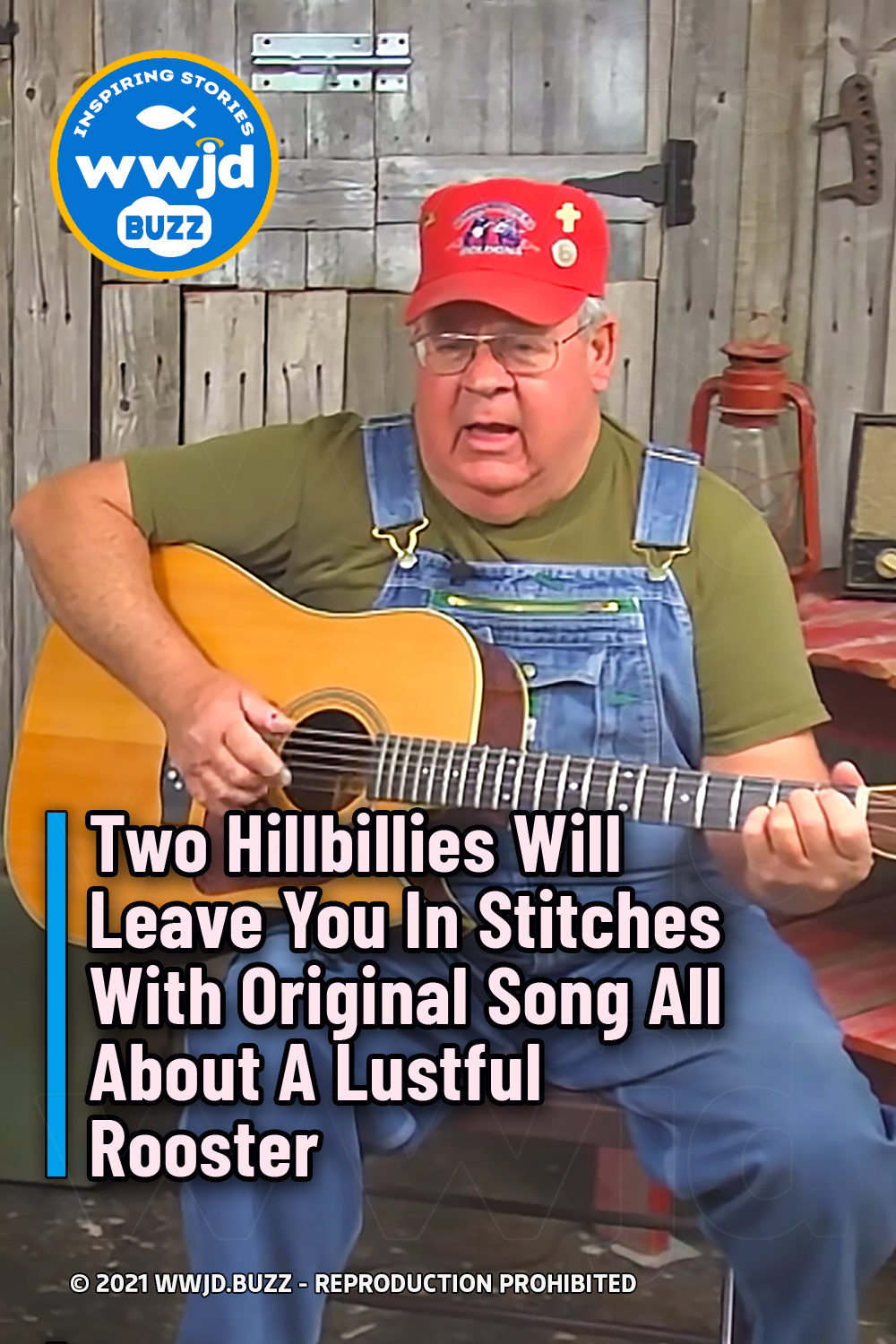 Two Hillbillies Will Leave You In Stitches With Original Song All About A Lustful Rooster